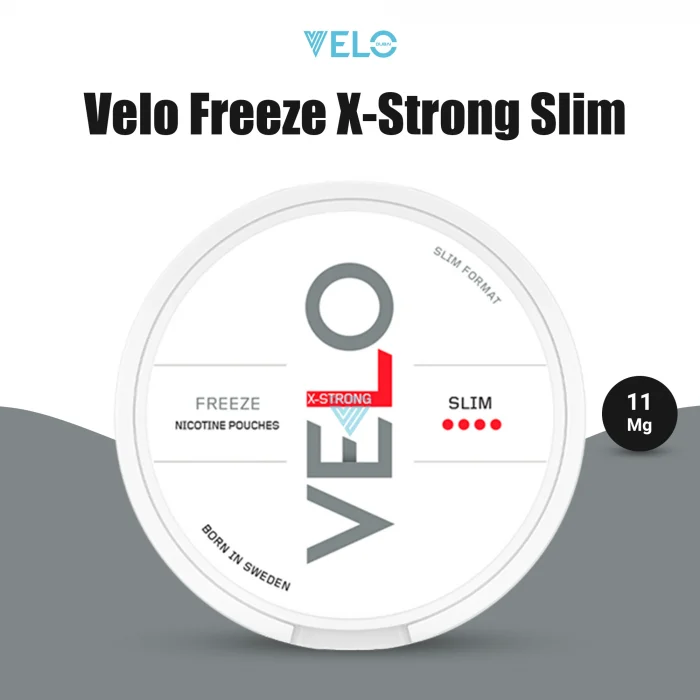 Shop VELO Freeze X-Strong Slim 11 Mg Nicotine Pouch