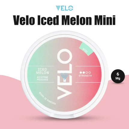 Velo Iced Melon 6mg Nicotine Pouch in Dubai