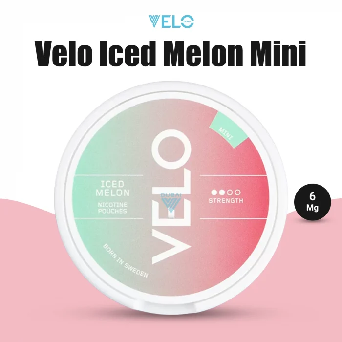 Velo Iced Melon 6mg Nicotine Pouch in Dubai