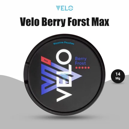 Shop Velo Berry Frost Max Slim 14mg Nicotine Pouch