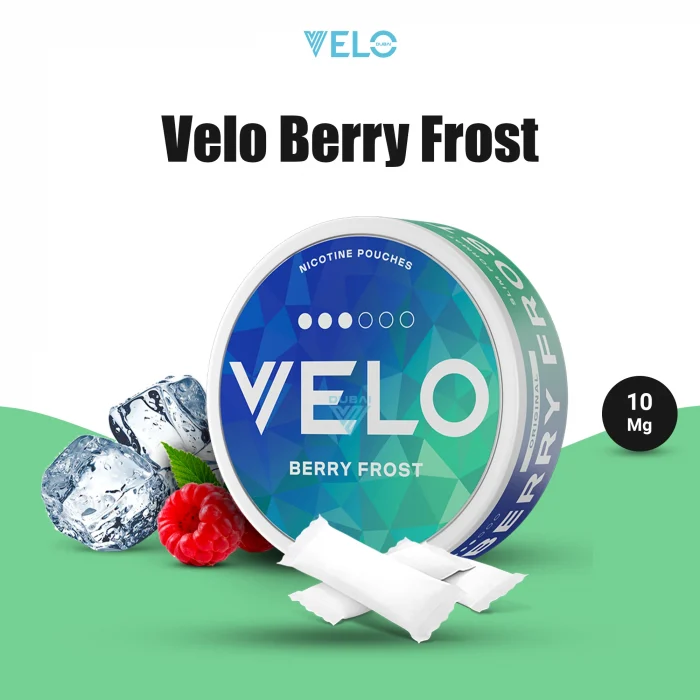 Velo Berry Frost 10 mg Nicotine Pouch in UAE