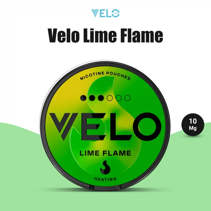 Velo Lime Flame 10mg Nicotine Pouches in UAE