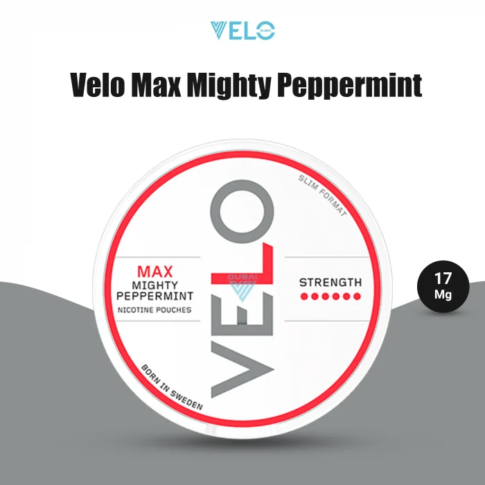 Velo Max Mighty Peppermint 17mg Nicotine Pouch