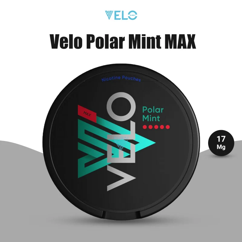 Velo Polar Mint Max 17mg Nicotine Pouches in UAE