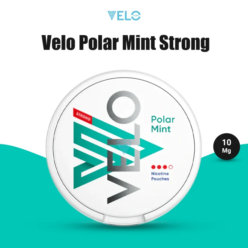 Velo Polar Mint Strong 10mg Nicotine Pouches in UAE