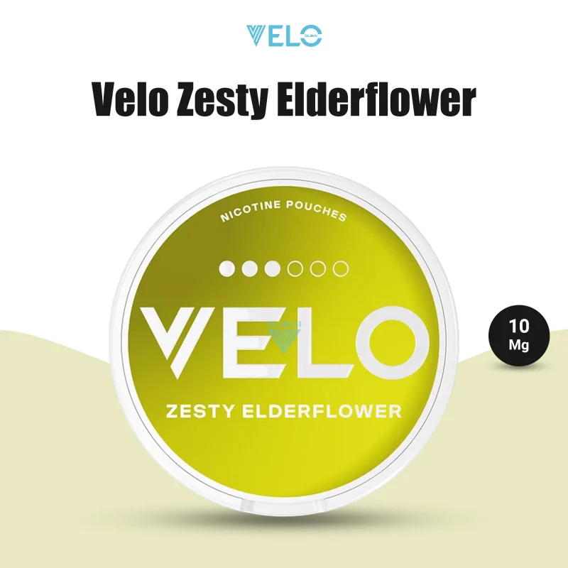 Shop VELO Zesty Elderflower 10mg Nicotine Pouch in UAE